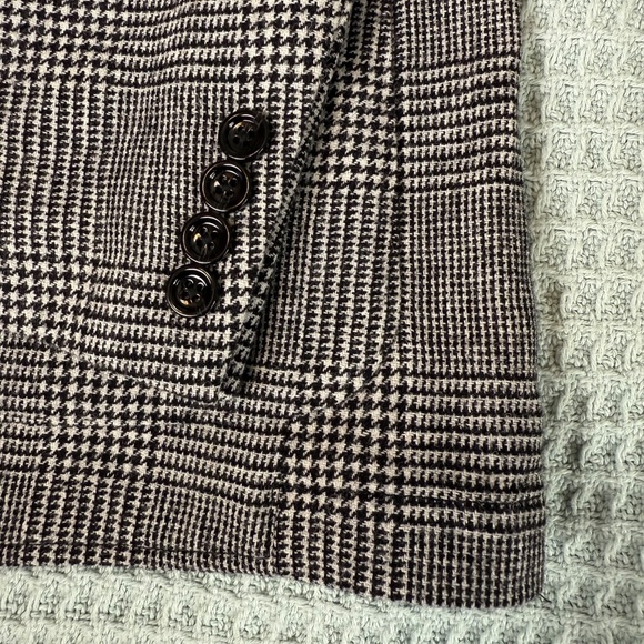 NWT J.Crew Factory Thompson Blazer Mens 42 Wool Houndstooth Suit Jacket AA559 - Picture 6 of 9